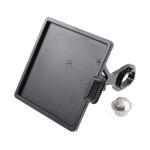 Cult-Werk, side mount license plate bracket, black. Germany