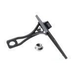 Cult-Werk, side mount license plate bracket, black. Germany