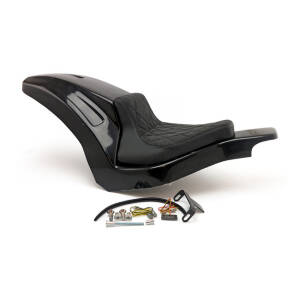 Cult-Werk, Softail wide fender kit Racing. Solo seat