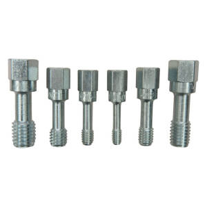 Lang Tools 6-pc UNC thread restorer tap set