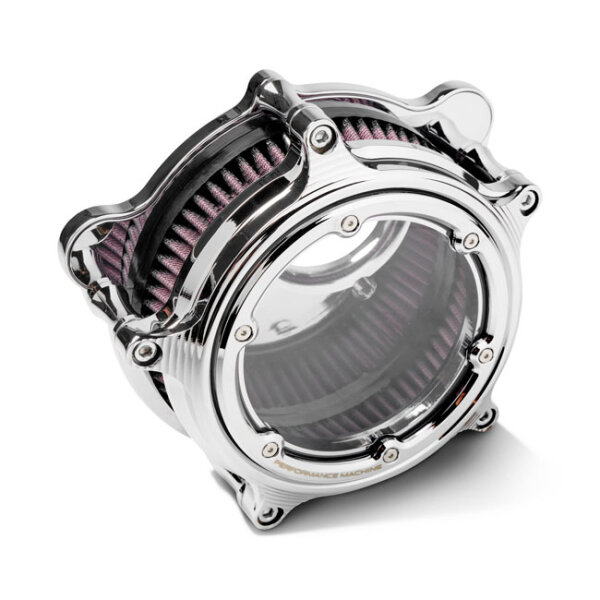 PM, Vision air cleaner kit, chrome