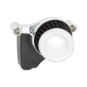 Arlen Ness, Sportster Mini 22° air cleaner kit. Chrome