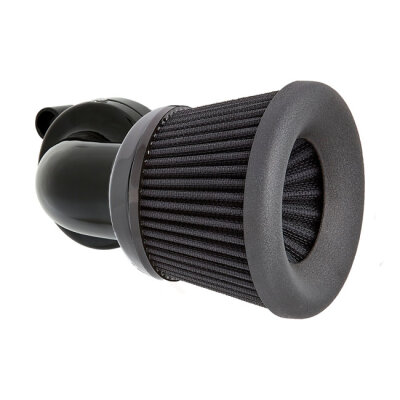 Arlen Ness, Velocity 90° air cleaner kit. Black