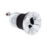 Arlen Ness, 10-Gauge Velocity 65°/90° air cleaner cover. Chr