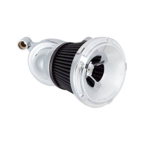 Arlen Ness, Beveled Velocity 65°/90° air cleaner cover. Chr