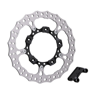 Arlen Ness, 14" billet big brake full-floating brake disc LH