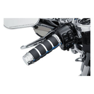 Kuryakyn, ISO grip covers for oem heated grips. Chrome