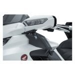 Kuryakyn, Adjustable upper air deflectors. dark smoke