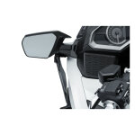 Kuryakyn, Adjustable upper air deflectors. dark smoke