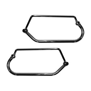 Longride saddlebag holder, chrome