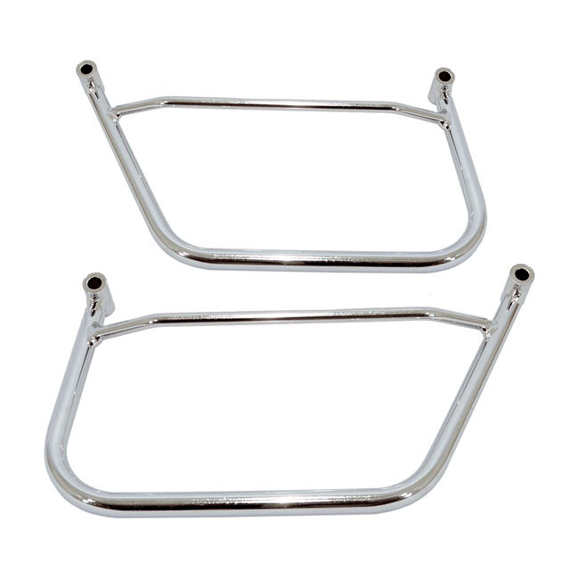 Longride saddlebag holder, chrome