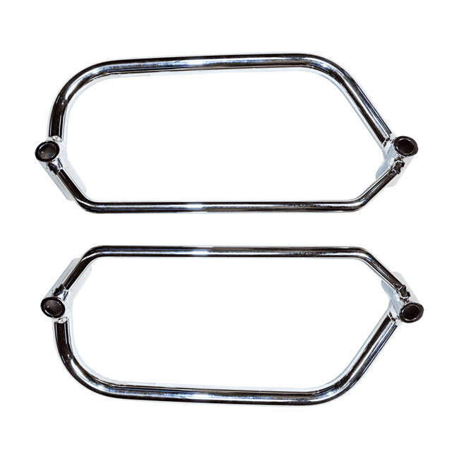 Longride saddlebag holder, chrome