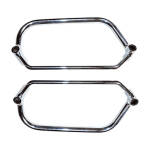 Longride saddlebag holder, chrome