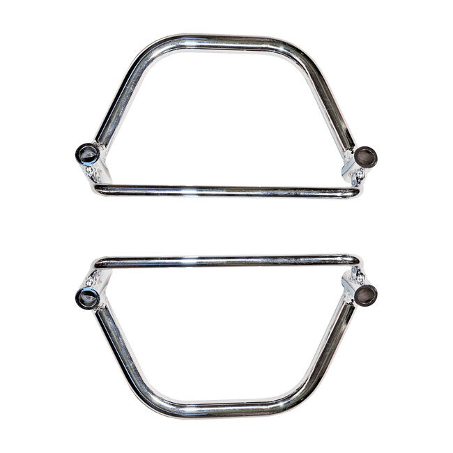 Longride saddlebag holder, chrome