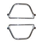 Longride saddlebag holder, chrome