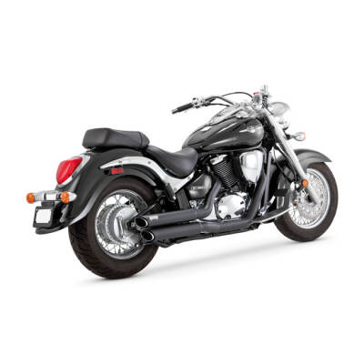 Vance & Hines, Twin slash staggered 2-2 exhaust, black