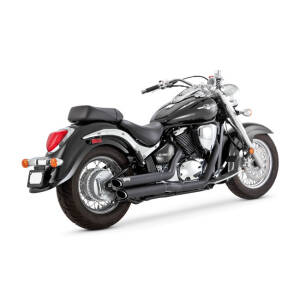 Vance & Hines, Twin slash staggered 2-2 exhaust, black