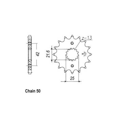 JT Front Sprocket 513.18