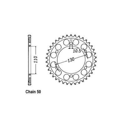 JT Rear Sprocket 479.48