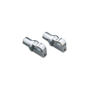 Kuryakyn, tapered footpeg adapter chrome