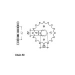 JT Front Sprocket 278.17