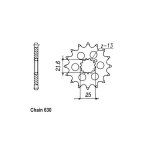 JT Front Sprocket 518.15