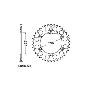 JT Rear Sprocket 1791.43