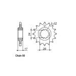JT Front Sprocket 295.15