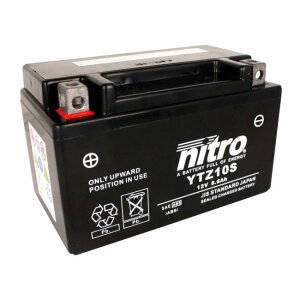 Nitro sealed YTZ10S AGM battery inkl. 7,50 Euro Batteriepfand