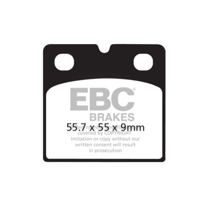 EBC V-pad Semi Sintered brake pads