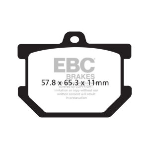 EBC V-pad Semi Sintered brake pads