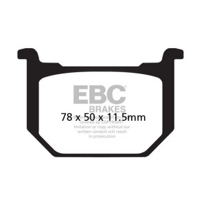 EBC V-pad Semi Sintered brake pads
