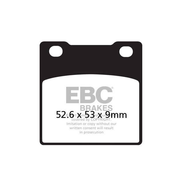 EBC V-pad Semi Sintered brake pads