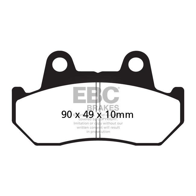 EBC V-pad Semi Sintered brake pads