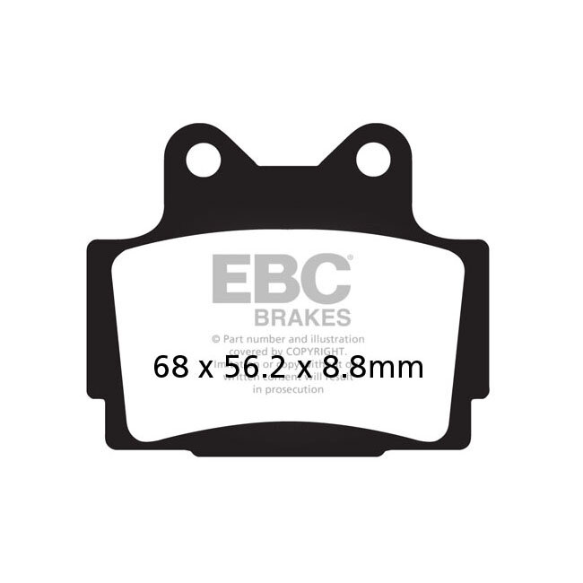 EBC V-pad Semi Sintered brake pads