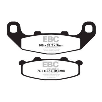EBC Organic brake pads