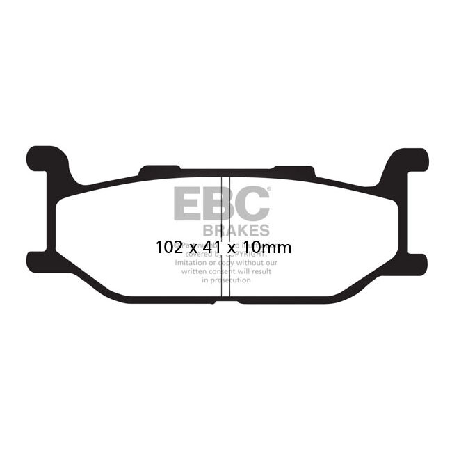 EBC V-pad Semi Sintered brake pads