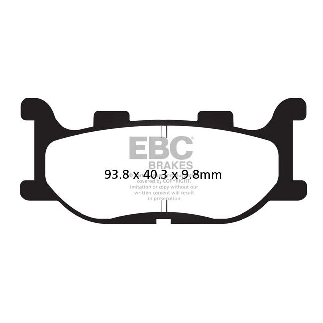 EBC V-pad Semi Sintered brake pads