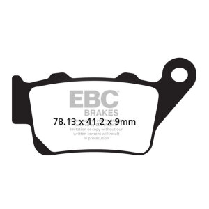 EBC V-pad Semi Sintered brake pads