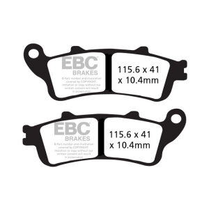 EBC V-pad Semi Sintered brake pads