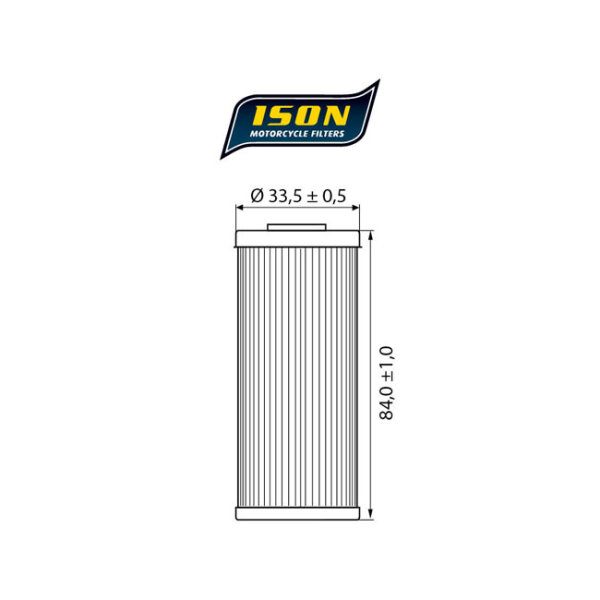 ISON 652 oil filter