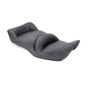 Mustang 1-piece 2-up touring seat plain