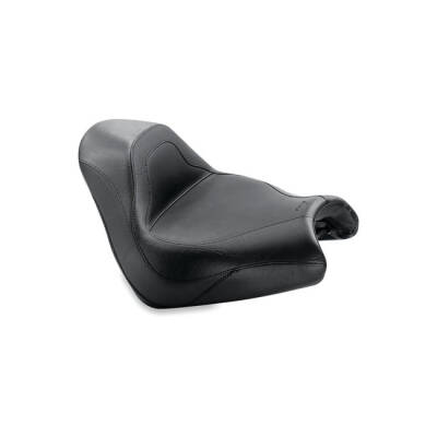 Mustang vintage solo seat plain black