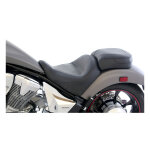 Mustang vintage wide touring solo seat plain black