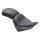 Mustang vintage wide touring solo seat plain black