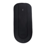 Mustang fender bib plain black