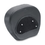 Mustang wide vintage sissy bar pad plain black