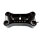 Motogadget, MSM handlebar top clamp. 22mm. Black