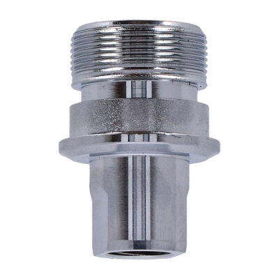 Fork tube plug. Chrome