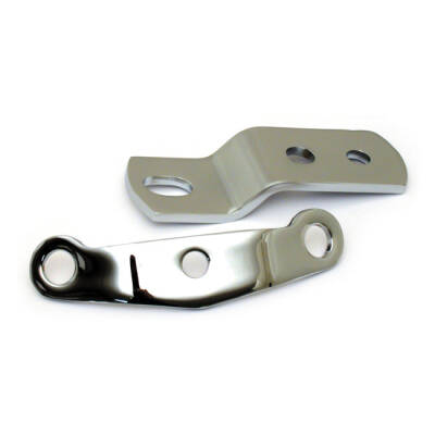OEM style top motor mount. Chrome